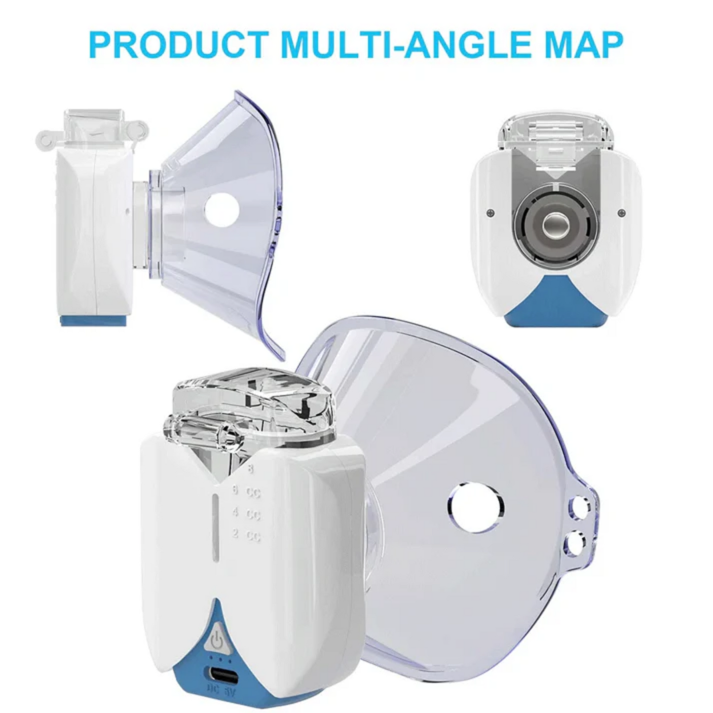 BreatheEase Mini Portable Nebulizer