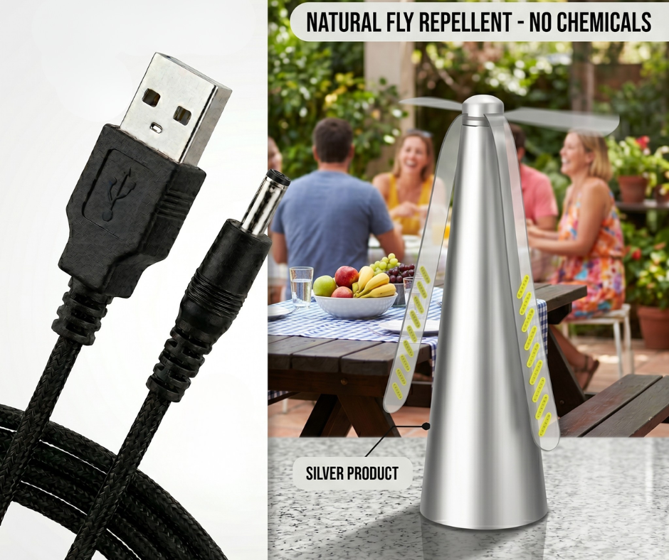BuzzBlock™ Outdoor Fly Fan