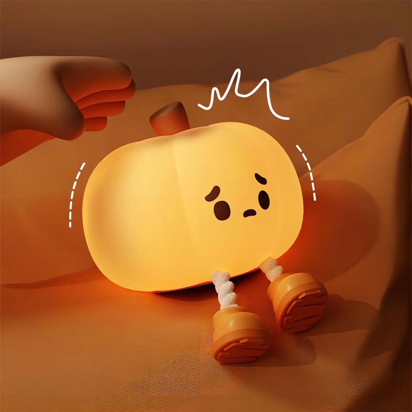Cozy Pumpkin Night Light