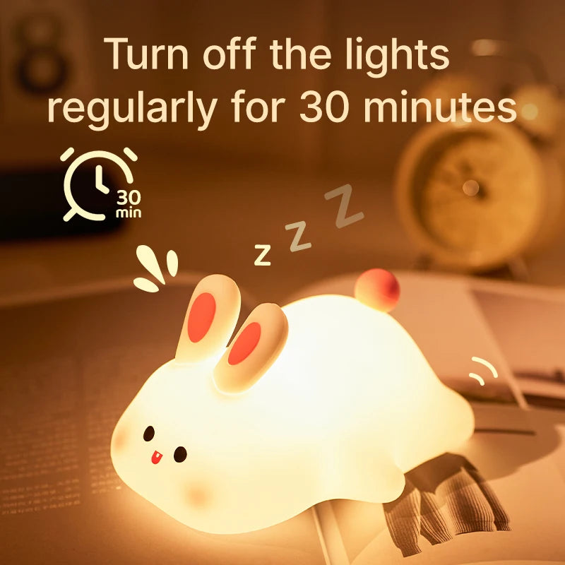 Cozy Rabbit Night Light