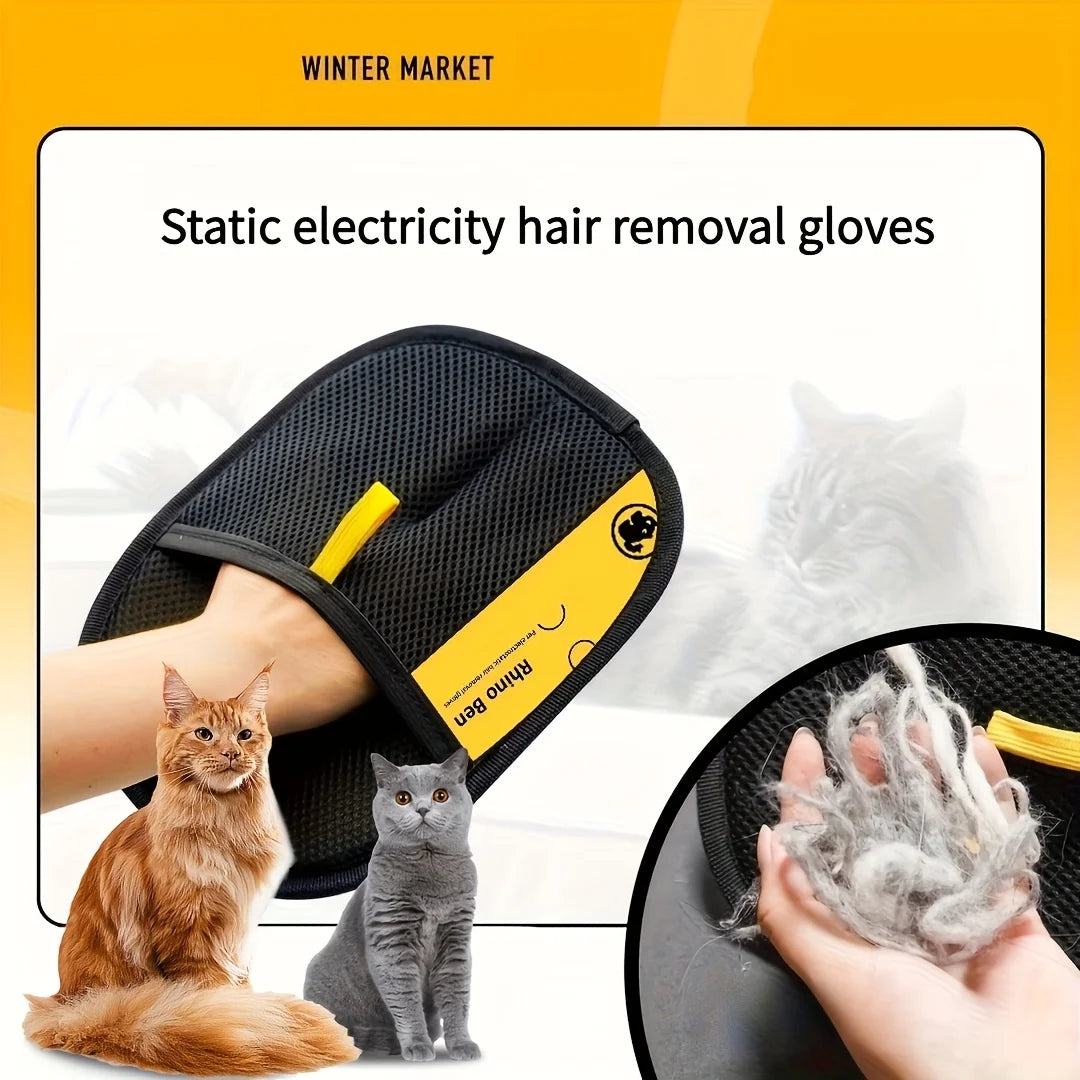Pet Hair Removal Magic Gloves