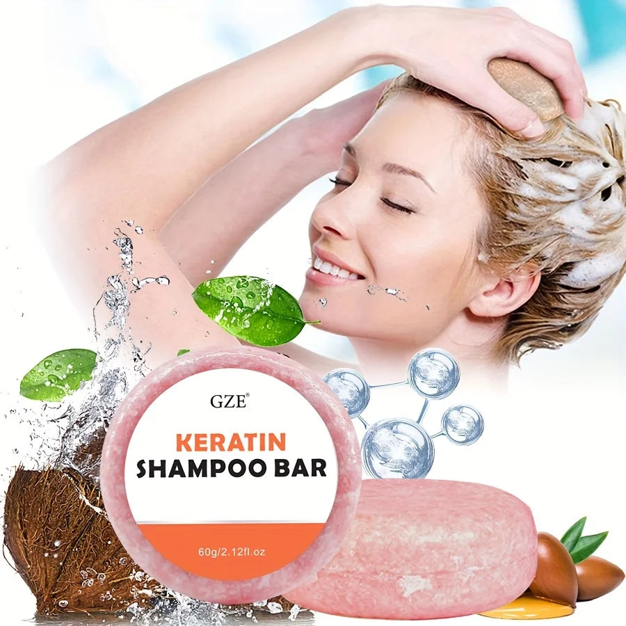 Keratin Shampoo Bare Hair Care Bar