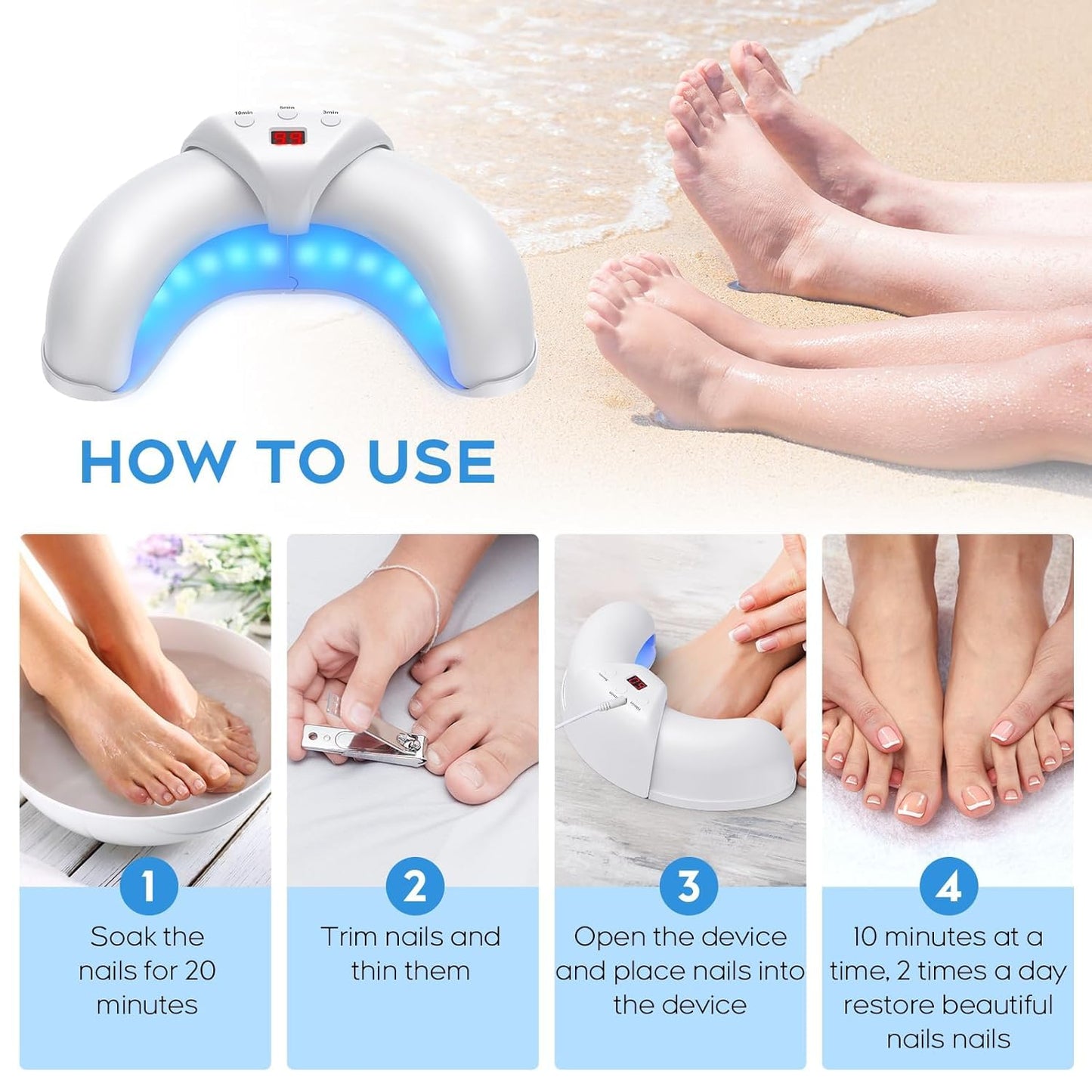 Easy Nail Health Laser Device