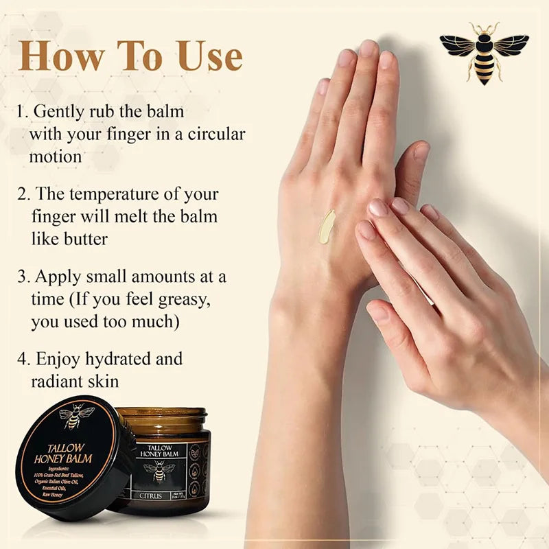 Honey & Tallow Skin Balm