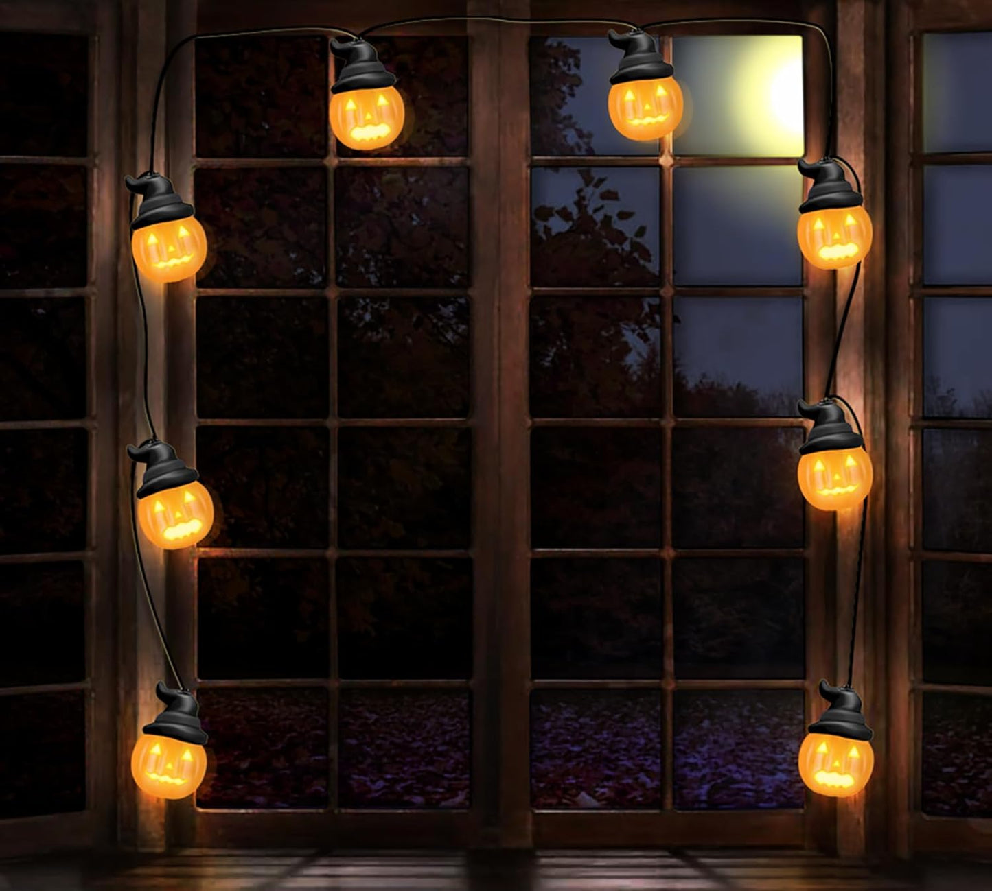 Jabberin Jack Lantern String Lights