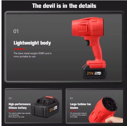 Mighty Handheld Leaf Blower