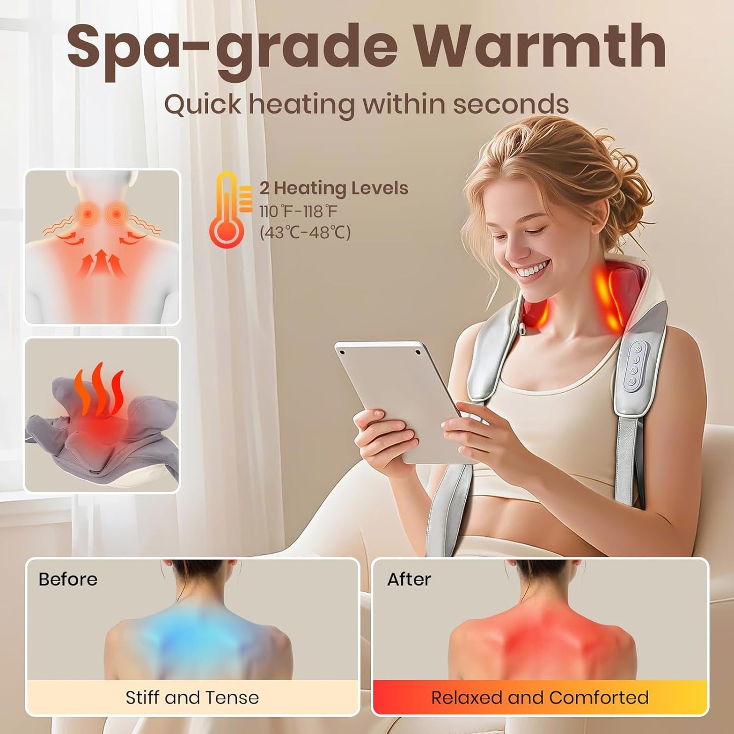 RelaxEase Neck and Shoulder Soother