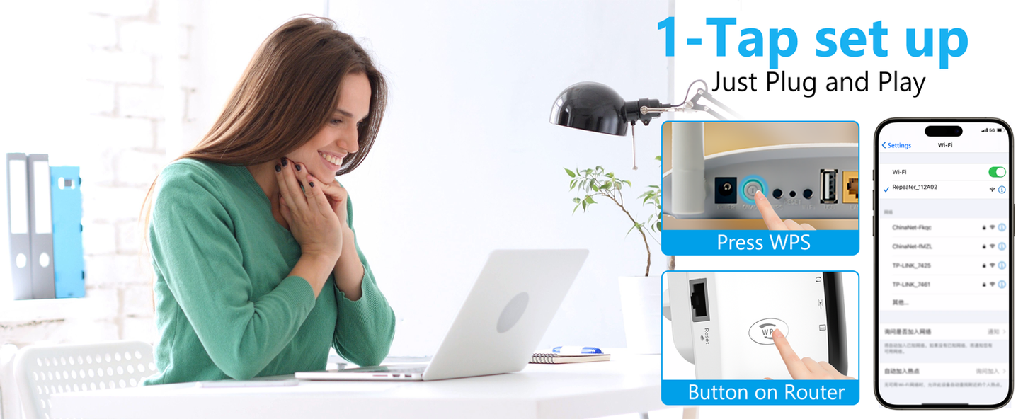Super Range WiFi Booster