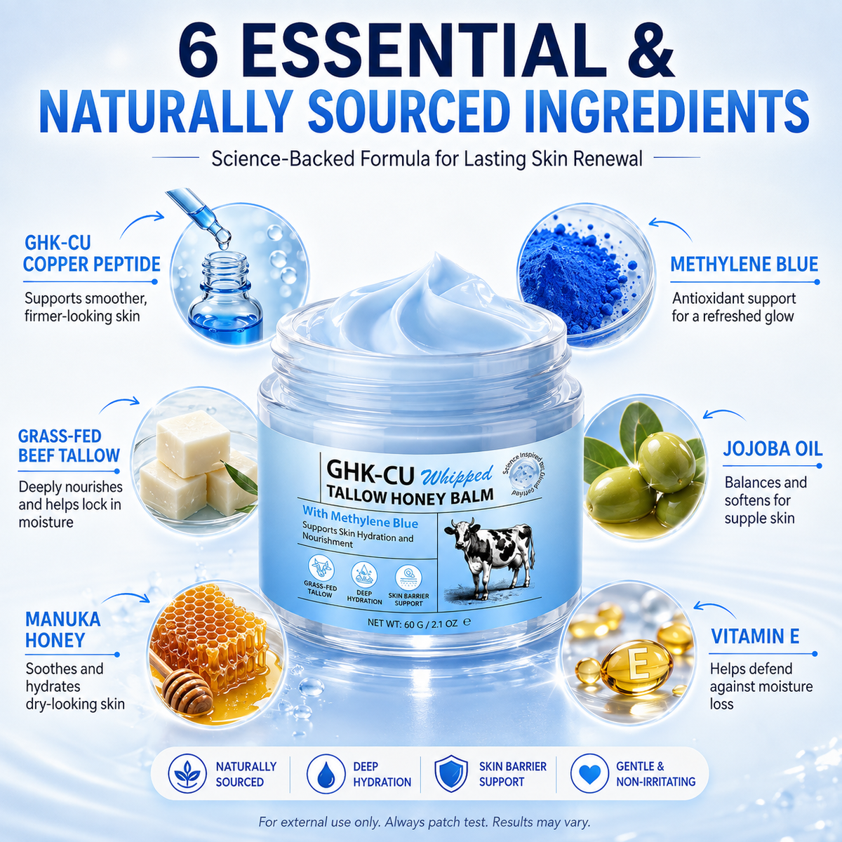 Copper Peptide Whipped Tallow Balm™