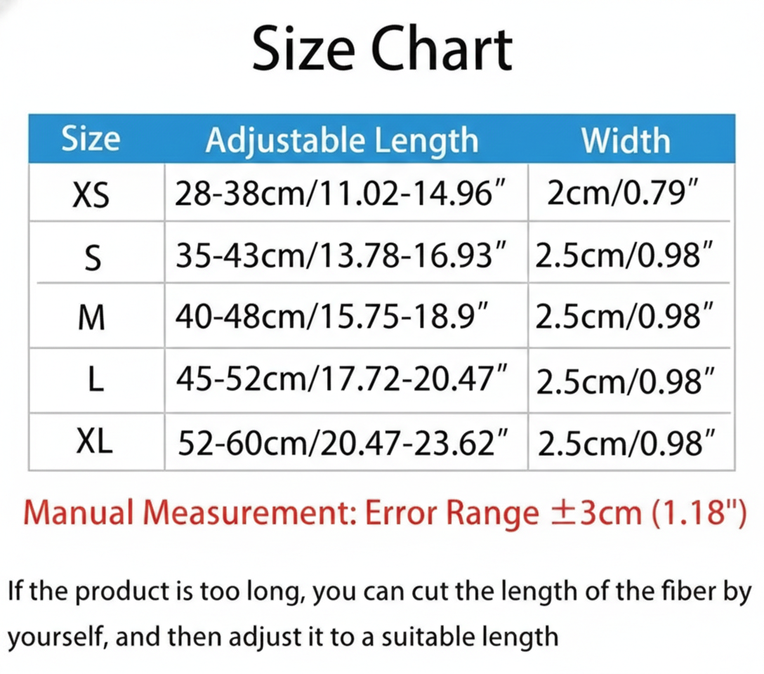 GlowSafe™ LED Night Dog Collar