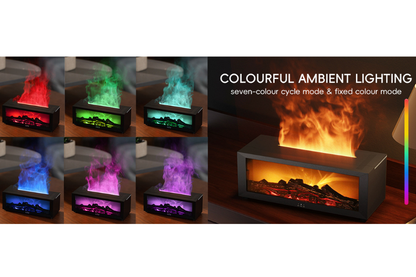 CozyFlame™ Desktop Aroma Diffuser and Humidifier