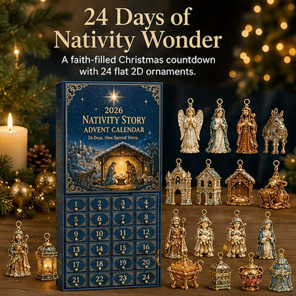 Nativity Countdown Keepsake Calendar