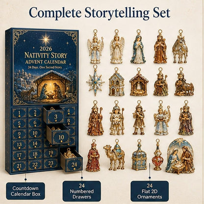 Nativity Countdown Keepsake Calendar