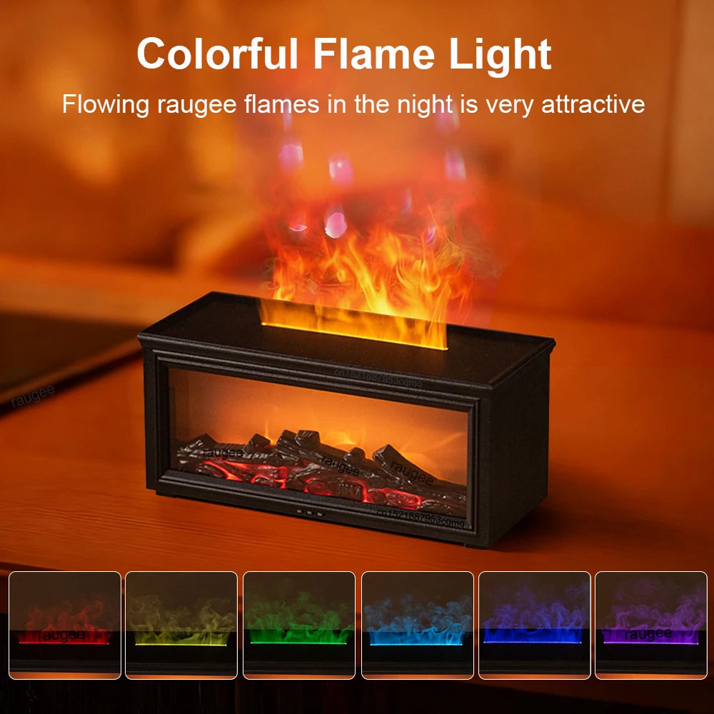 CozyFlame™ Desktop Aroma Diffuser and Humidifier