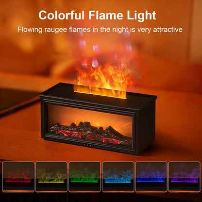 CozyFlame™ Desktop Aroma Diffuser and Humidifier