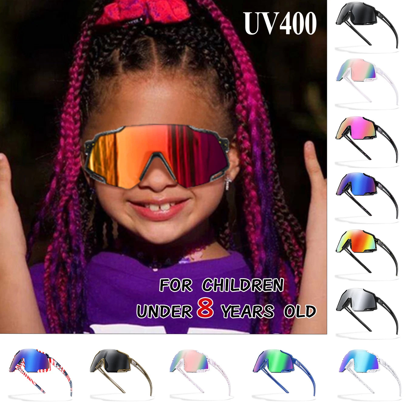 Kids' Windproof Cycling Goggles