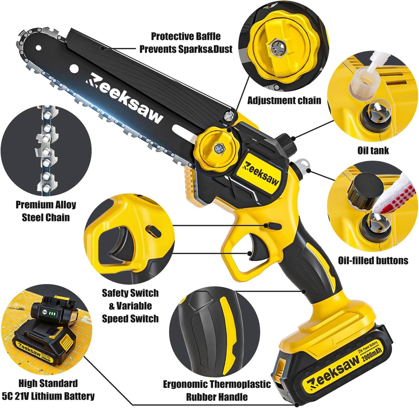 Cordless Mini Chainsaw