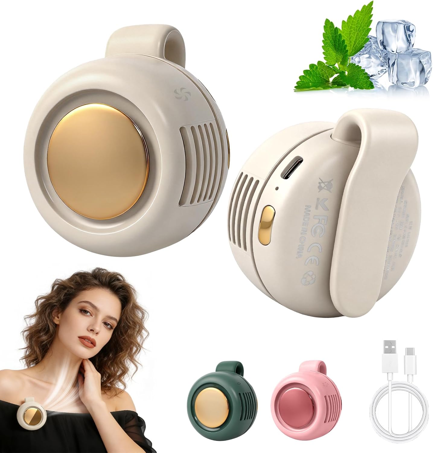 Clip-on Cool Breeze Mini Fan