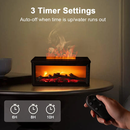 CozyFlame™ Desktop Aroma Diffuser and Humidifier