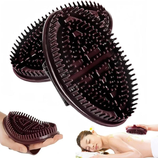 Deep Meridian Body Massage Brush 2pc Set