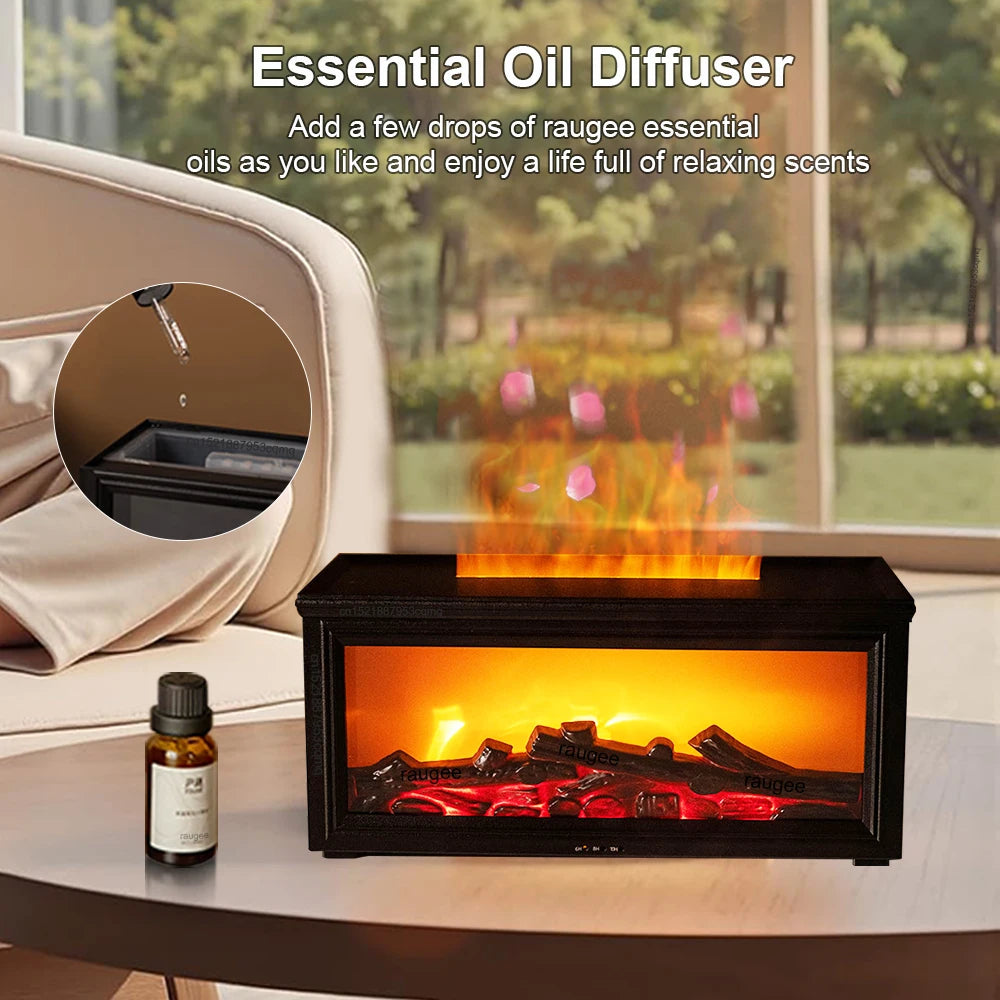 CozyFlame™ Desktop Aroma Diffuser and Humidifier