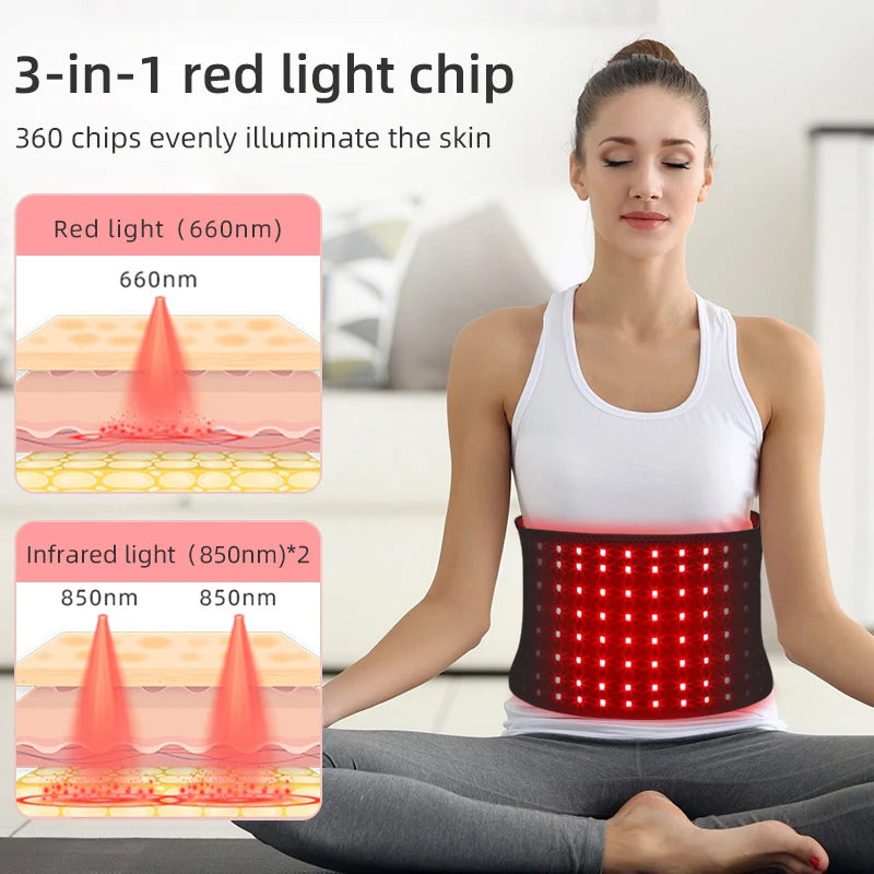 InfraGlow™ Red Light Therapy Belt