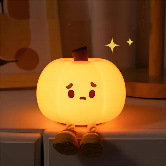 Cozy Pumpkin Night Light