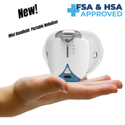 BreatheEase Mini Portable Nebulizer