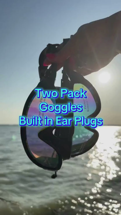 Panoramic Swim Goggles Pro (2 Premium Goggles Set Included In Every Kit)