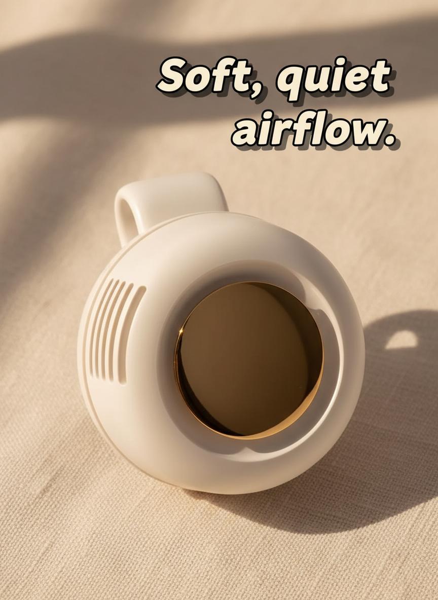Clip-on Cool Breeze Mini Fan